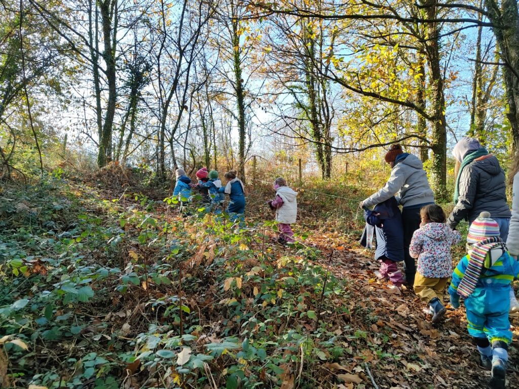 Les enfants de La Lisière en Forêt